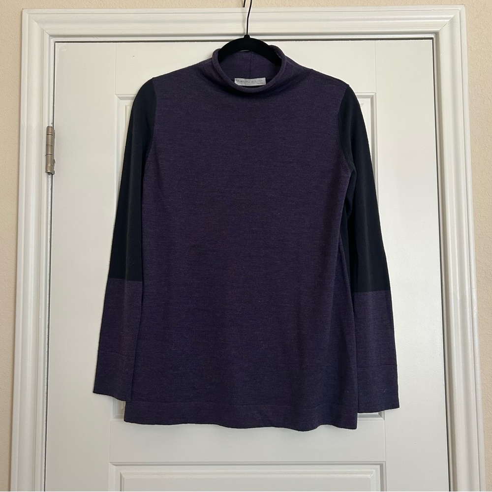 Fabiana Filippi Merino Wool Colorblock Sweater